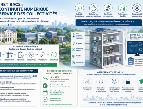 Réduire les budgets des GTC grâce à la continuité numérique et au standard européen opendthX
