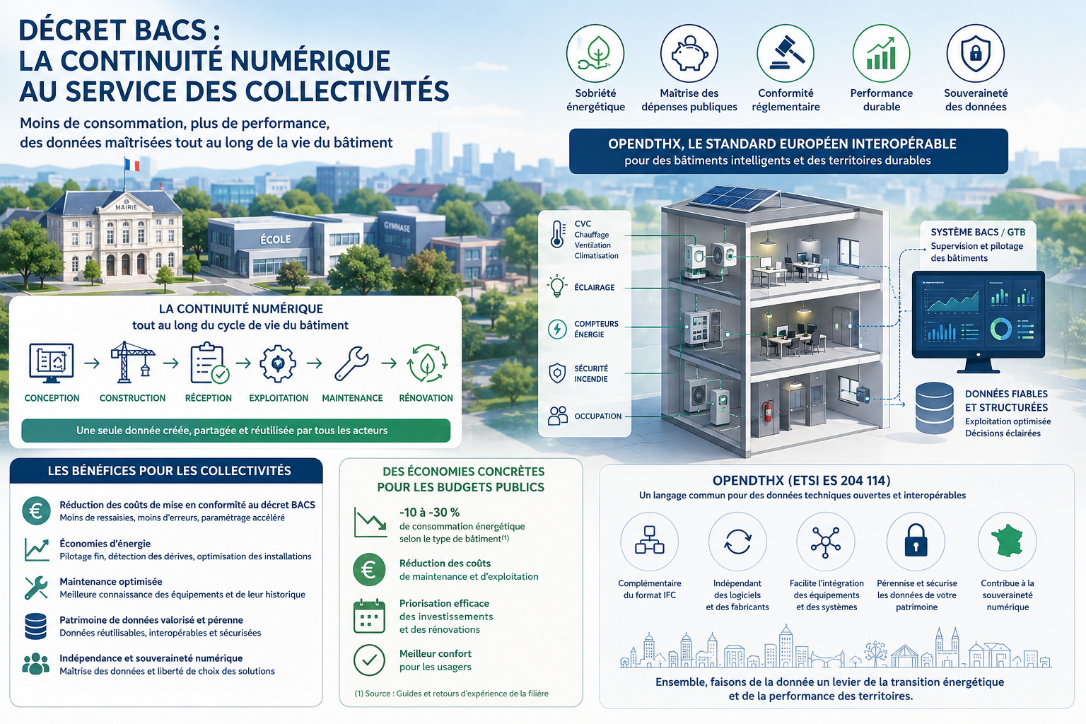 schema continuité et BACS